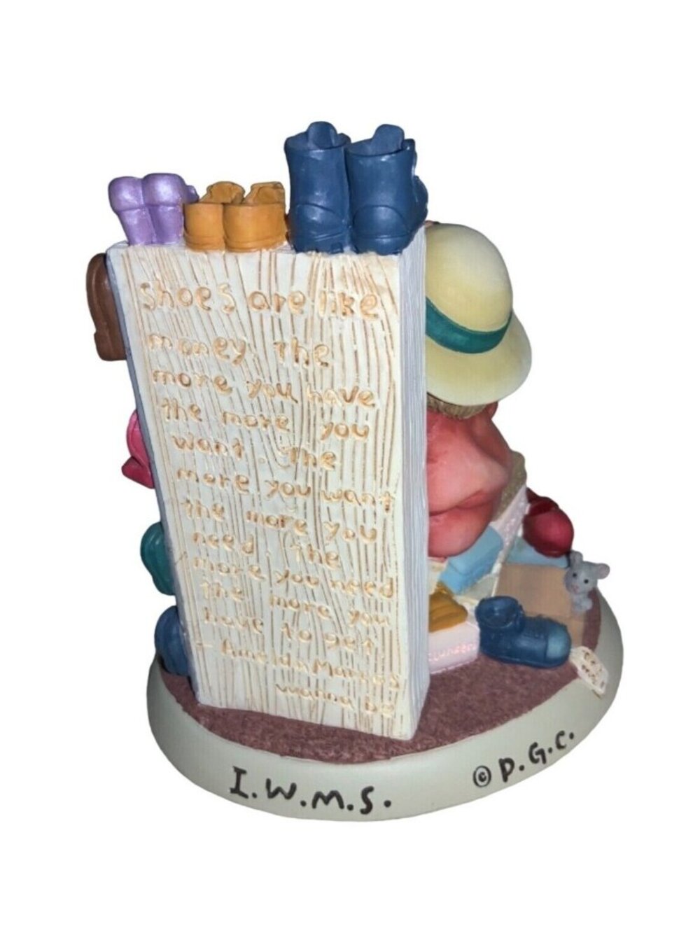Need A Lotta Shoes Collectible Figurine Aingle Berry 1999 - Picture 5 of 11